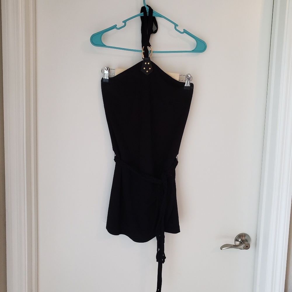 Cache Halter black romper size xs